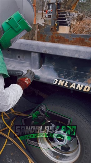 Sandblast Pro on Instagram: "Blasting away heavy rust and peeling paint from this dump bed! What looks worn out now will soon be clean, smooth, and ready for a fresh start. No matter how bad it looks, sandblasting gets it done. Call Sandblast Pro at (508) 596-6848 and bring your equipment back to life! #SandblastPro #DumpBedRestoration #RustRemoval #HeavyDutySandblasting #surfaceprep"