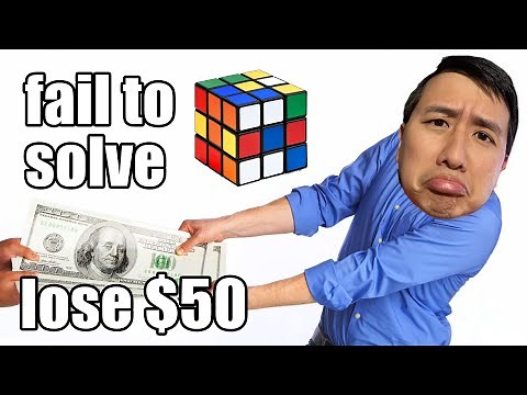 I Gave My Enemy $50 Every Time I Failed To Solve A Cube 😭😭