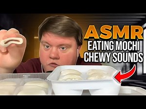 ASMR EATING ICE CREAM MOCHI • CHEWY SOUNDS
