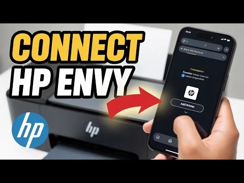 How to connect HP Envy printer to phone - Step by Step