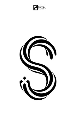 8.8K views · 107 reactions | Creative “S” Text Effect Tutorial | Adobe Illustrator #TextEffect #IllustratorTextEffect #AdobeIllustrator #GraphicDesign #TextDesign #CreativeText #Typography #DesignTutorial | Pixel Art | Facebook