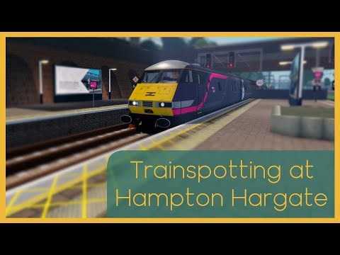 Trainspotting At Hampton Hargate (SCR Roblox)