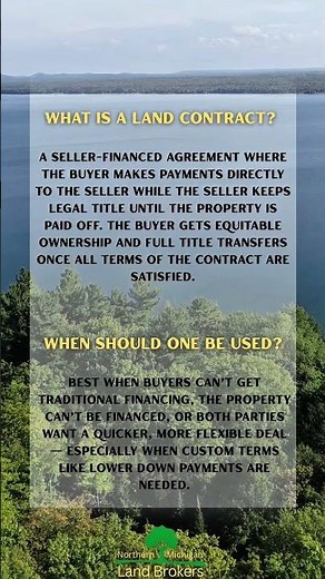 Let's Learn about Land Contracts!