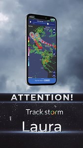 499 reactions · 68 shares | ❗❗ATTENTION ❗❗ Storm Laura is threatening the US! Track its path on the map and stay safe! | Clime | Facebook