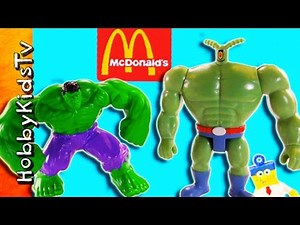 Hulk vs Plank-TON Toys Play