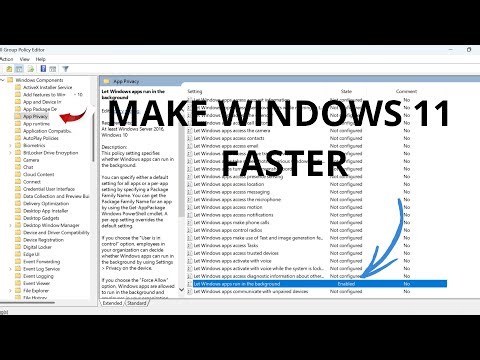How to make Windows 11 faster