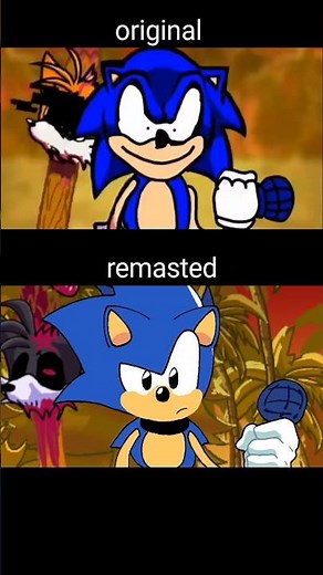 FNF VS SONIC EXE ANIMACIÓN REMASTERIZADO #fnf #sonicexe #sonic