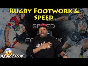 First Time Watching Unbelievable Rugby Steps | The Best Rugby Footwork And Speed| Asia and BJ React
