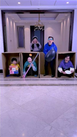 Real-life blind box challenge, it's so exciting! Hurry up and get your family and friends to play!