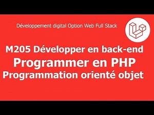 Laravel Darija V2 - Programmer en PHP : La programmation orientée objet