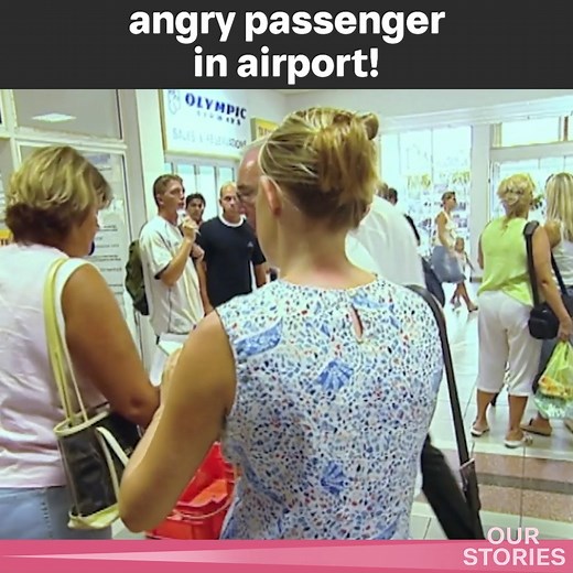 Tempers Erupt in the Check-In Line! #OurStories #HolidayAirport | Our Stories