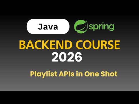 Building YouTube-style Playlist System with Spring Boot | Part 11