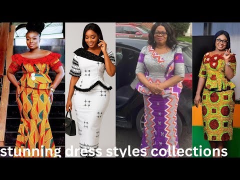 gorgeous and stunning design of ghanian dress styles collections for special occasions