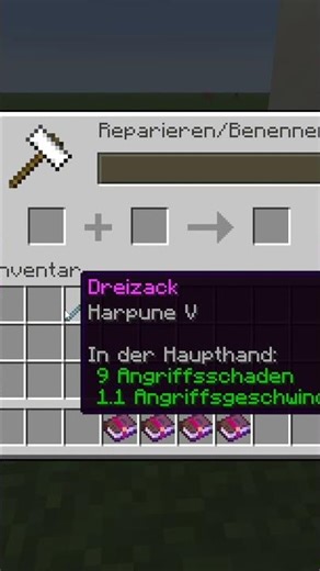 Minecraft Dreizack RICHTIG verzaubern #minecraft #minecrafttutorial