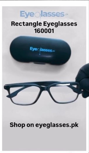Rectangle Eyeglasses 160001 | Grey-Black TR90 Full Rim Frame for Men & Women | Eyeglasses.pk