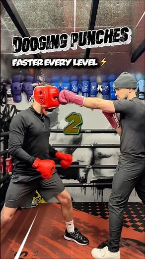 Ultimate Punch Dodging Challenge 🤯🥊 #boxing #shorts