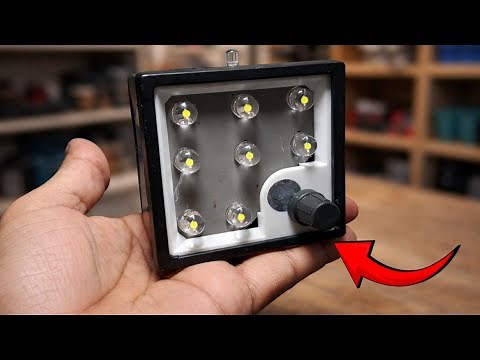 How to make rechargeable emergency light l how to make led lights l how to make rechargeable torch