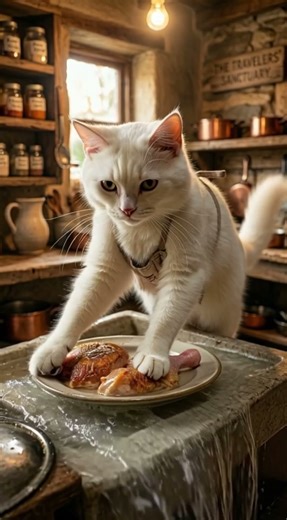 The Smartest Cat in the Village! 😲 You Won’t Believe What Happened! #cartoonstory #animalstory