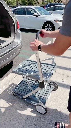 Why Everyone Loves This Foldable Cart – So Easy to Use! #foldablecart #collapsiblecart