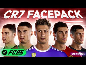 Cristiano Ronaldo FACEPACK For FC25 | TU21