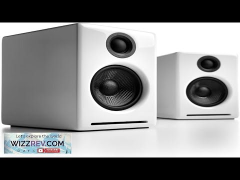 Audioengine A2+ 24 Bit 60 Watt Bluetooth Desktop Computer Speakers for Music