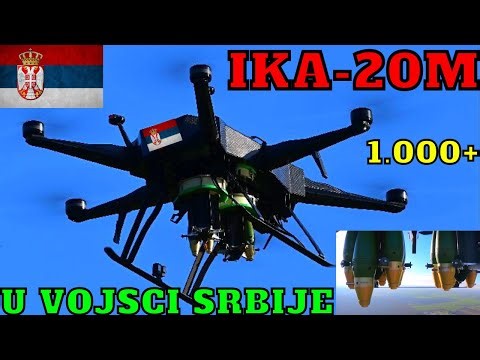 IKA 20M DRON BOMBARDER ZA VOJSKU SRBIJE | IKA 20M DRONE BOMBARDER FOR THE ARMY OF SERBIA