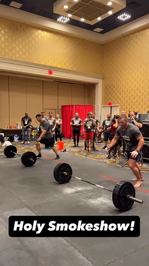 The Men’s Deadlift Medley is underway!!! @inspired_strengthsport came out with the men’s 90kg deadlift medley with one of the best times of the day! Open Men will start Max Overhead soon!! Tune in on YouTube and watch our competitors put on a show!!! Have a great weekend everyone!!! | Strongman Corporation