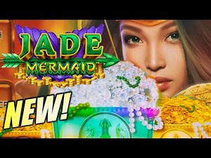 ★NEW SLOT!★ UP TO 8 REEL SETS! AQUA DYNASTY | JADE MERMAID Slot Machine (ARISTOCRAT GAMING)