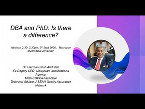 DBA vs PhD: Is there a difference?