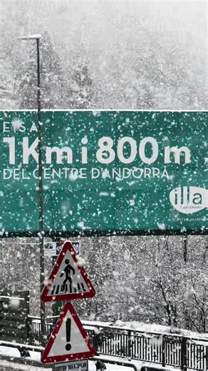 Andorra Experience on Instagram: "Una nevada increïble resumida en 11 segons ✨❄️ Una nevada increíble resumida en 11 segundos ✨❄️ #andorra_experience #nieve #neu #snow #andorra"