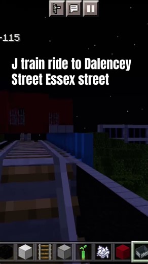 J train ride to Essex street #shorts