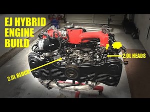 Subaru EJ20/25 Hybrid Engine Build | Extremely Satisfying & Relaxing
