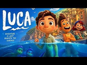 Luca Movie Explained in Hindi | Full Story & Ending Explained #disney #animatedstory #animationmovie