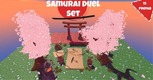 Samurai Duel Set | 3D Fantasy | Unity Asset Store