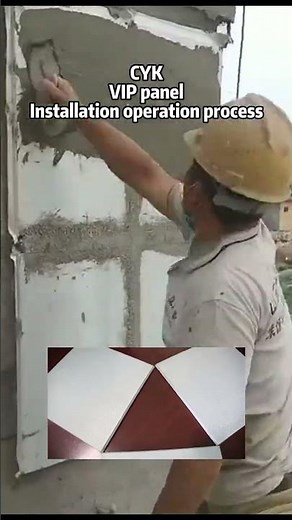 How to install Vacuum Insulation Panel