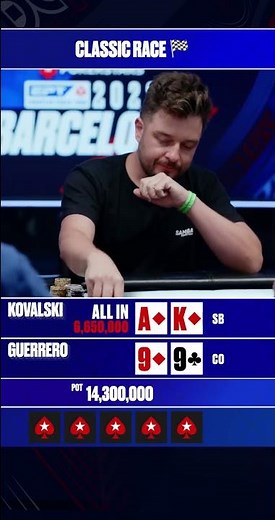 INSANE SPOT at EPT Barcelona Main Event Final Table 😮 #Shorts #EPTBarcelona