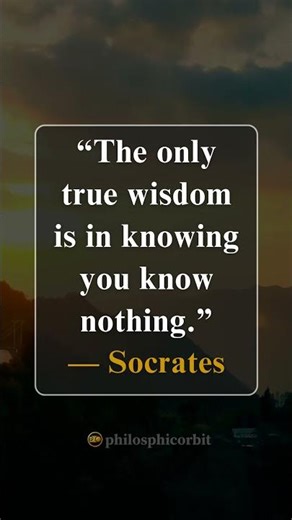 Knowing That You Don’t Know — Socrates on Humility and the Beginning of Wisdom
