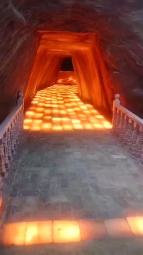 The Khewra Salt Mine (Urdu: کھیوڑہ نمک کان), also known as Mayo Salt Mine, is the world's second largest salt mine, located in Khewra in the Jhelum District of Punjab, Pakistan.The mine is in the Salt Range of the Pothohar Plateau, which rises from the Indus Plain of the Punjab. The mine is famous for its production of pink Khewra salt, often marketed as Himalayan salt, and is a major tourist attraction, drawing up to 250,000 visitors a year. Its history dates back to its discovery by Alexander'