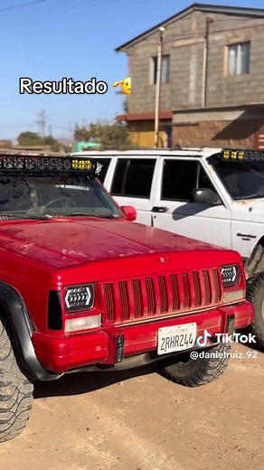 Custom LED Light Bars for Cherokee XJ Installation