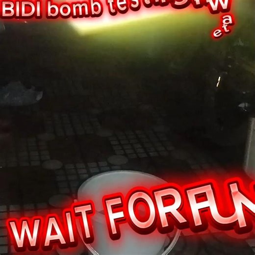 bidi bomb testing in water #shorts