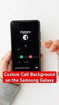 How to get a custom call background on the Samsung Galaxy S26 Ultra