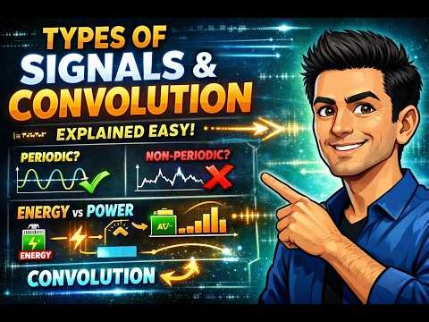 Confused in Signals? Watch This Once! Periodic, Power, Energy, Convolution