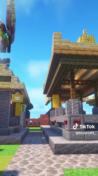 Arsitektur Tradisional Bali dalam Minecraft