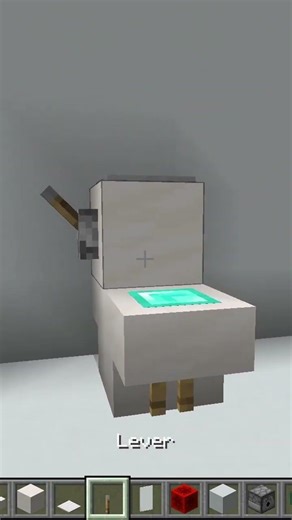 How I Made a Real Toilet In Minecraft 🚽 #minecraft #gaming #minecraftbuilding