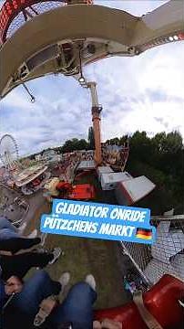 Gladiator Onride Pützchens Markt 🎡🇩🇪 #gladiator #kirmes #funfair #ferias #foire #ride #viral #kermis