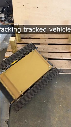 Packaging RT-AU tracked robot chassis