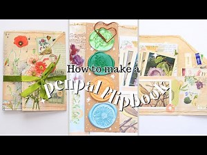 How To Make A Penpal Flipbook | with thepaperletterblog printables!