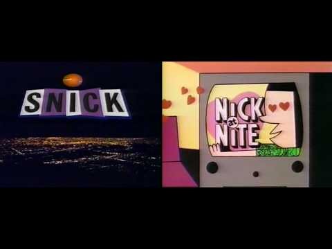 1995 SNICK Sign Off and Nick at Nite Intro #nickelodeon #vintagecommercials #1990s