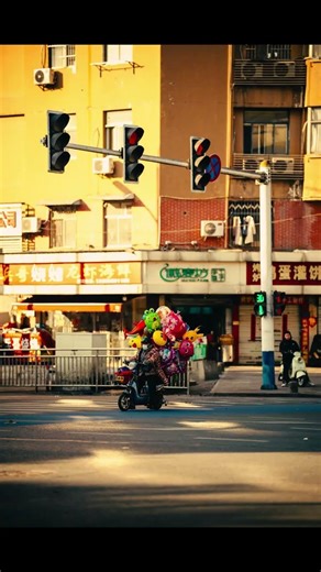 The light under the warm winter afternoon sun on the streets of Hefei#Photos taken in Hefe