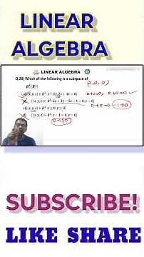 28 Which of the following is a subspace of R^3 (R)? | subspace of a vectors space